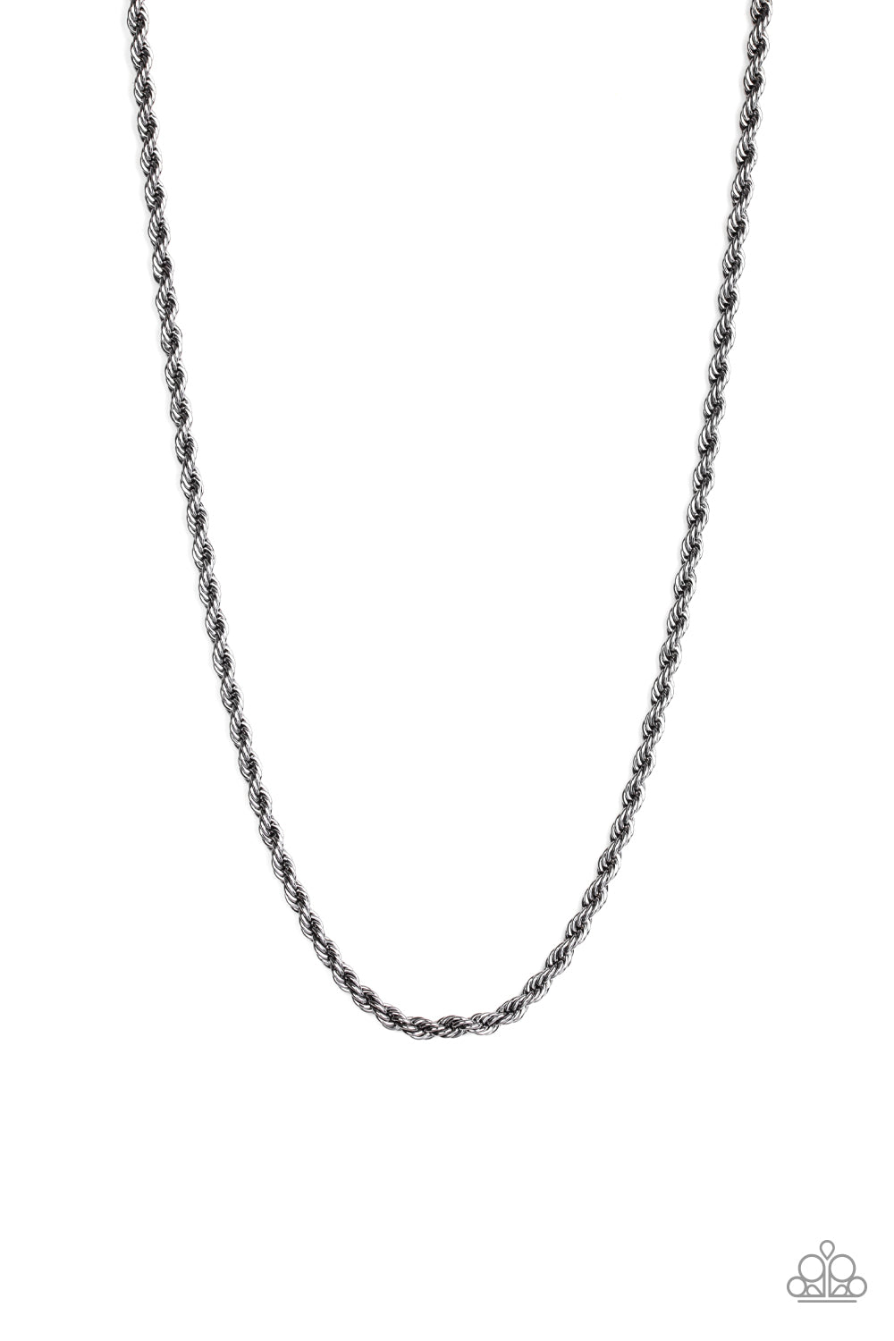 Double Dribble - Black urban necklace 2168