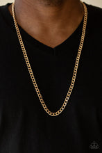 Load image into Gallery viewer, Delta - men’s gold urban necklace 853
