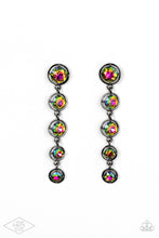 Load image into Gallery viewer, Drippin&#39; In Starlight - Multi oil spill earring D031
