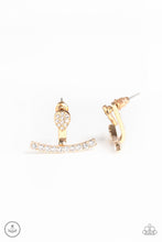 Load image into Gallery viewer, Glowing Glimmer - Gold post earring F049
