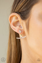 Load image into Gallery viewer, Glowing Glimmer - Gold post earring F049
