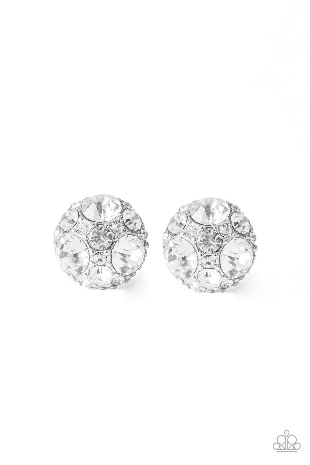 Diamond Daze - White post earring 1674