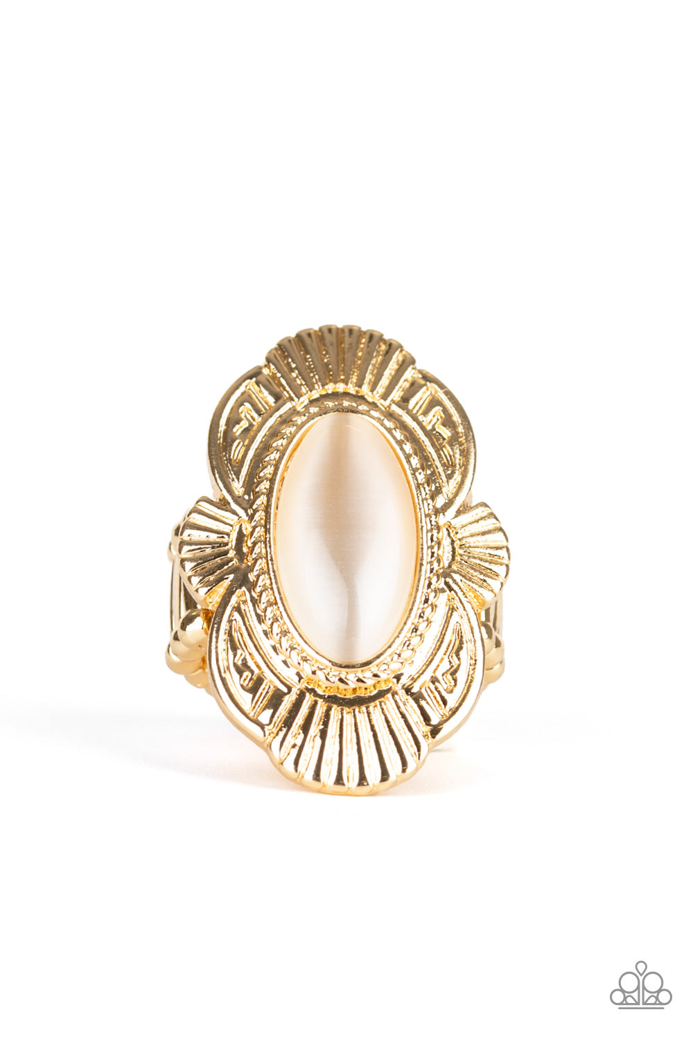 Oceanside Oracle - Gold ring 1550