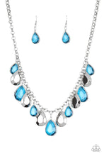 Load image into Gallery viewer, CLIQUE-bait - Blue necklace 1539
