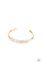 Load image into Gallery viewer, Day to Day Dazzle - Gold cuff bracelet 2061
