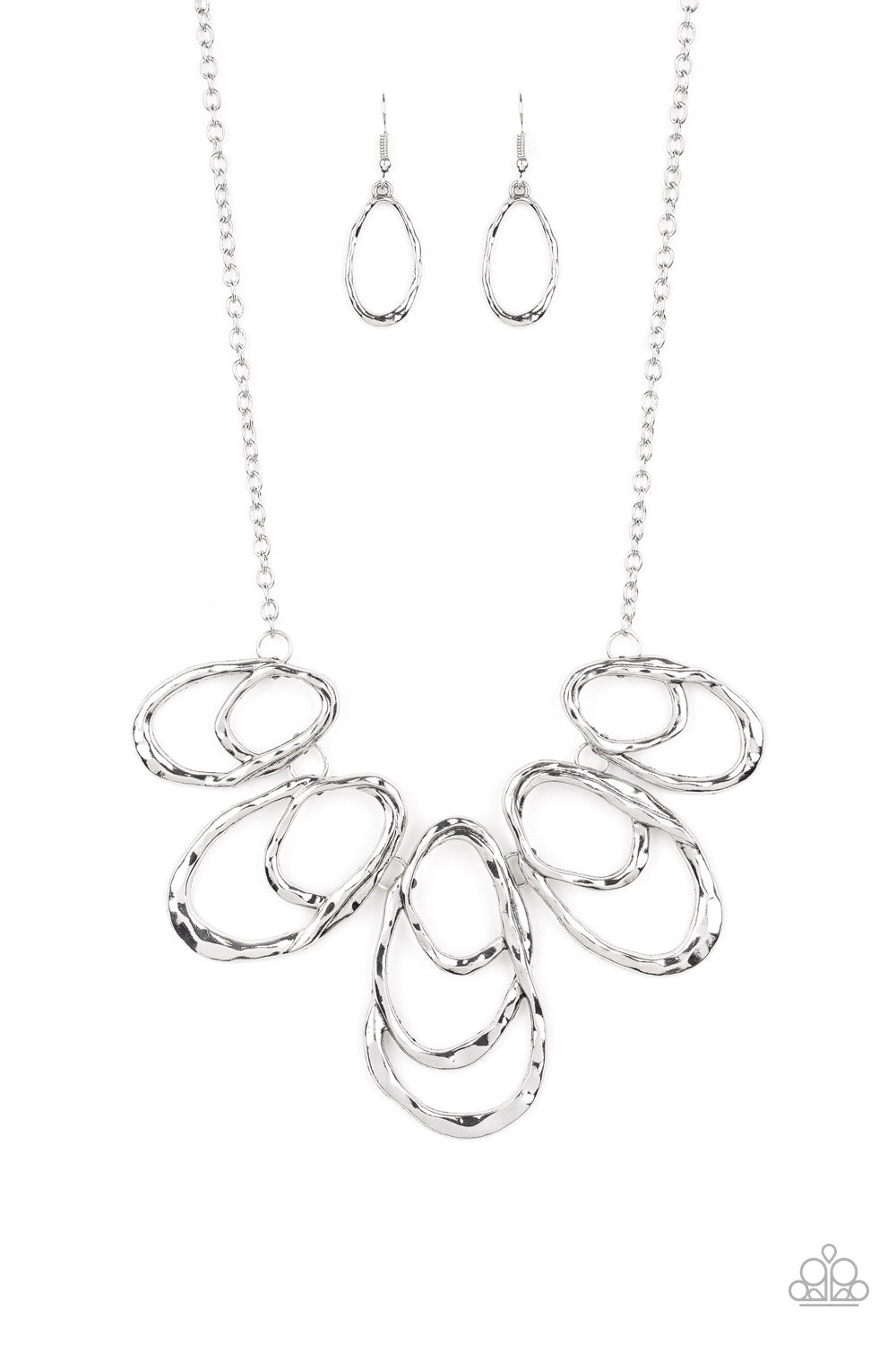 Terra Storm - Silver necklace 892