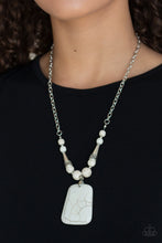 Load image into Gallery viewer, Sandstone Oasis - White necklace 894
