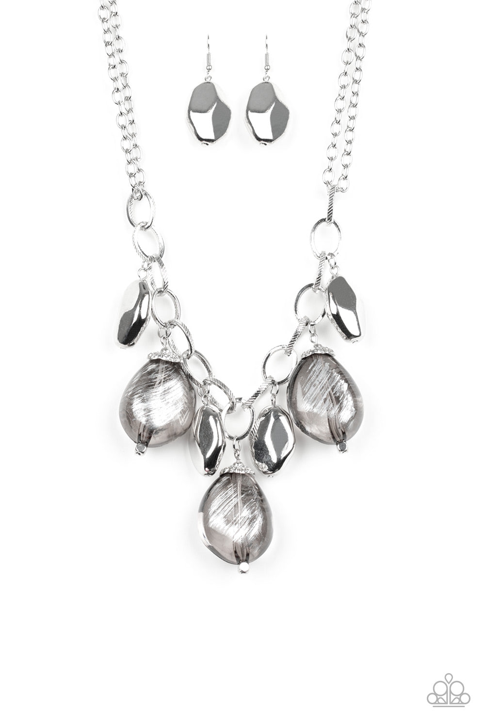 Looking Glass Glamorous - Silver necklace 1984