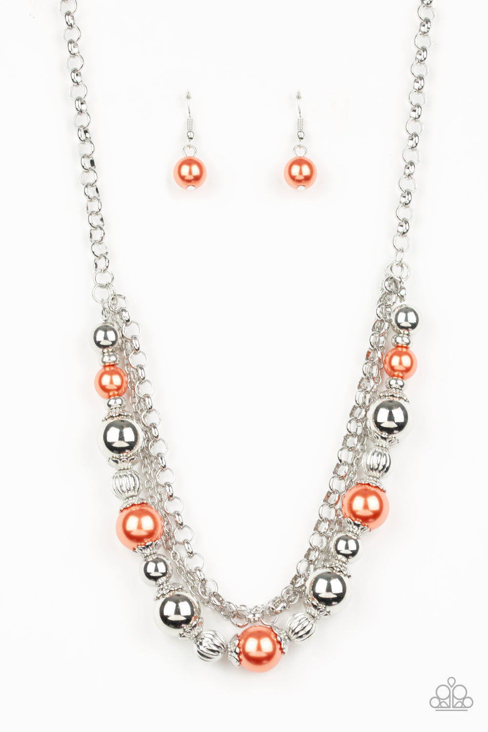 5th Avenue Romance - Orange necklace 1599