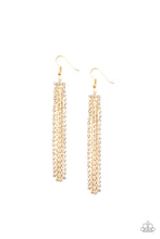 Load image into Gallery viewer, Starlit Tassels - Gold earring 644
