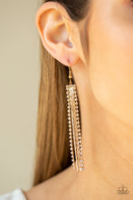 Load image into Gallery viewer, Starlit Tassels - Gold earring D036

