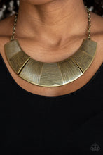 Load image into Gallery viewer, More Roar - Brass necklace 1503
