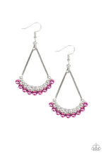 Load image into Gallery viewer, Top to Bottom - Purple earring 952
