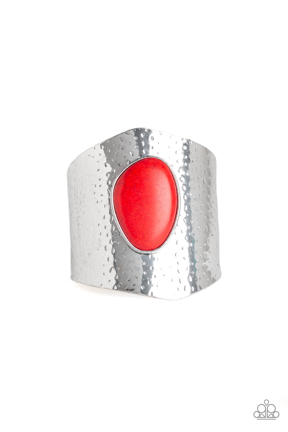 Casual Canyoneer - Red cuff bracelet 1697