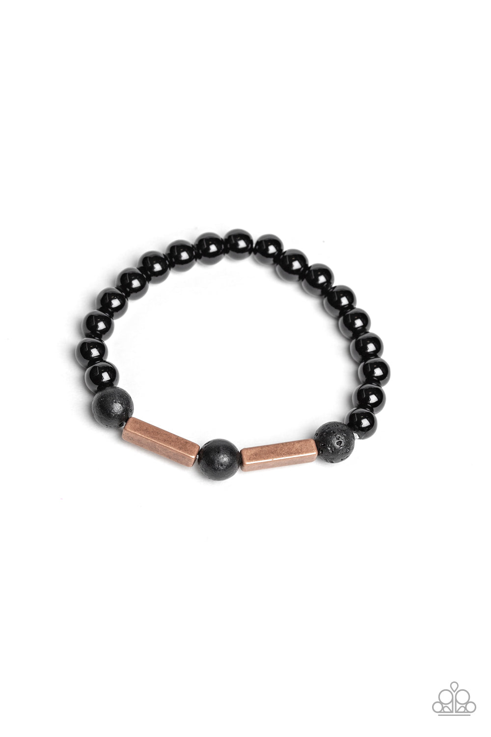 Metro Meditation - Copper urban bracelet 1661