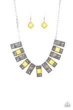 Load image into Gallery viewer, The MANE Contender - Yellow necklace B093
