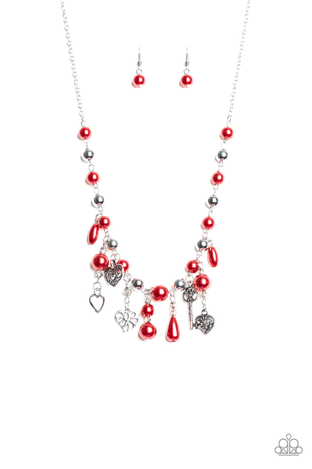 Renaissance Romance - Red necklace 983
