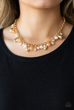 Load image into Gallery viewer, Downstage Dazzle - Gold necklace 927

