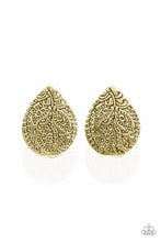 Load image into Gallery viewer, Seasonal Bliss - Brass post earring 948
