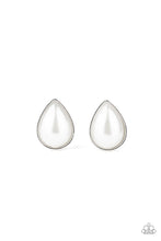 Load image into Gallery viewer, SHEER Enough - White post earring F052
