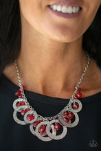 Load image into Gallery viewer, Turn It Up - Red necklace 915
