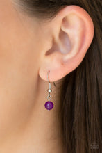 Load image into Gallery viewer, Solar Beam - Purple necklace 867
