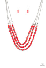 Load image into Gallery viewer, Terra Trails - Red necklace 984
