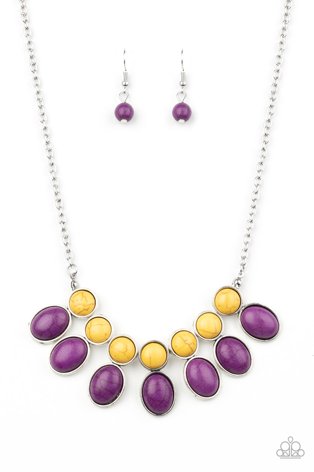 Environmental Impact - Purple NECKLACE 872