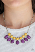 Load image into Gallery viewer, Environmental Impact - Purple NECKLACE 872
