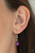 Load image into Gallery viewer, Environmental Impact - Purple NECKLACE 872
