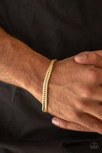 Load image into Gallery viewer, One-Two Knockout - Gold men’s bracelet 2093
