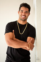 Load image into Gallery viewer, One-Two Knockout - Gold men’s bracelet 2093
