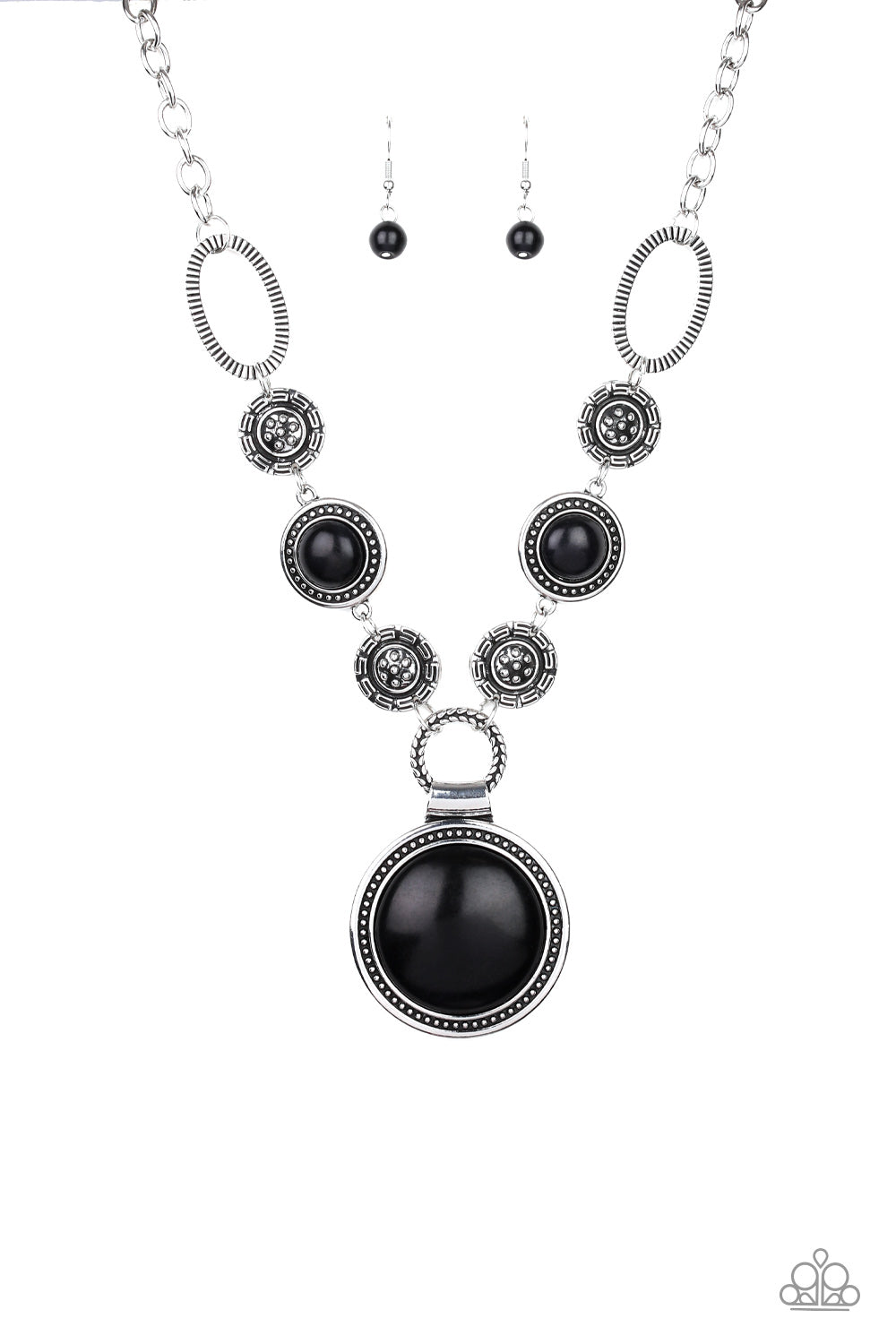 Sedona Drama - Black necklace B014