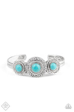 Load image into Gallery viewer, Tiger Retreat - blue cuff bracelet C006
