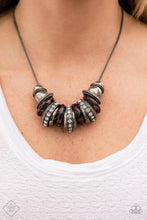 Load image into Gallery viewer, Metro Mantra - black necklace 511
