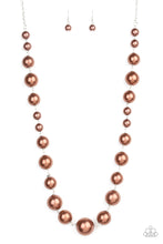 Load image into Gallery viewer, Pearl Prodigy - brown necklace 719

