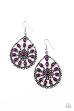 Load image into Gallery viewer, Free To Roam - Purple earring 594
