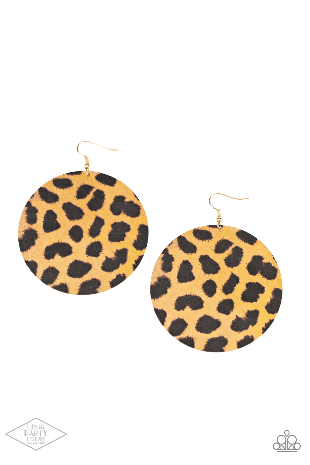 Doing GRR-eat - Brown earring B067