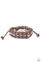 Load image into Gallery viewer, Motor Pool - brown bracelet F038
