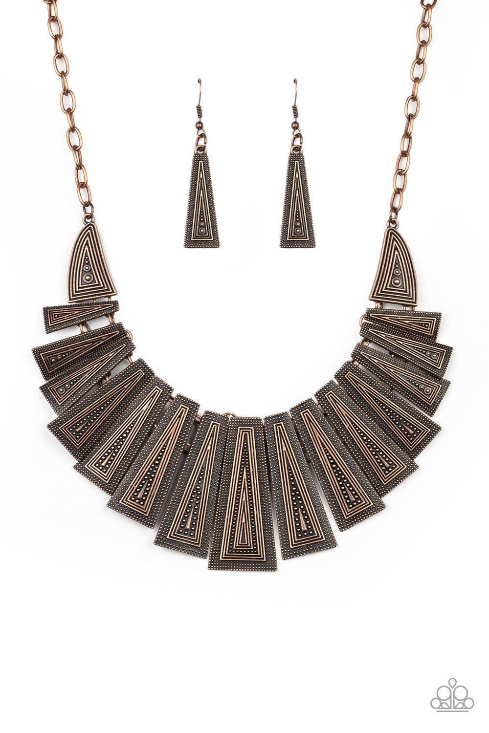 Metro Mane - copper necklace 826