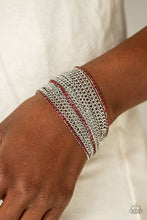 Load image into Gallery viewer, Pour Me Another - red bracelet D034
