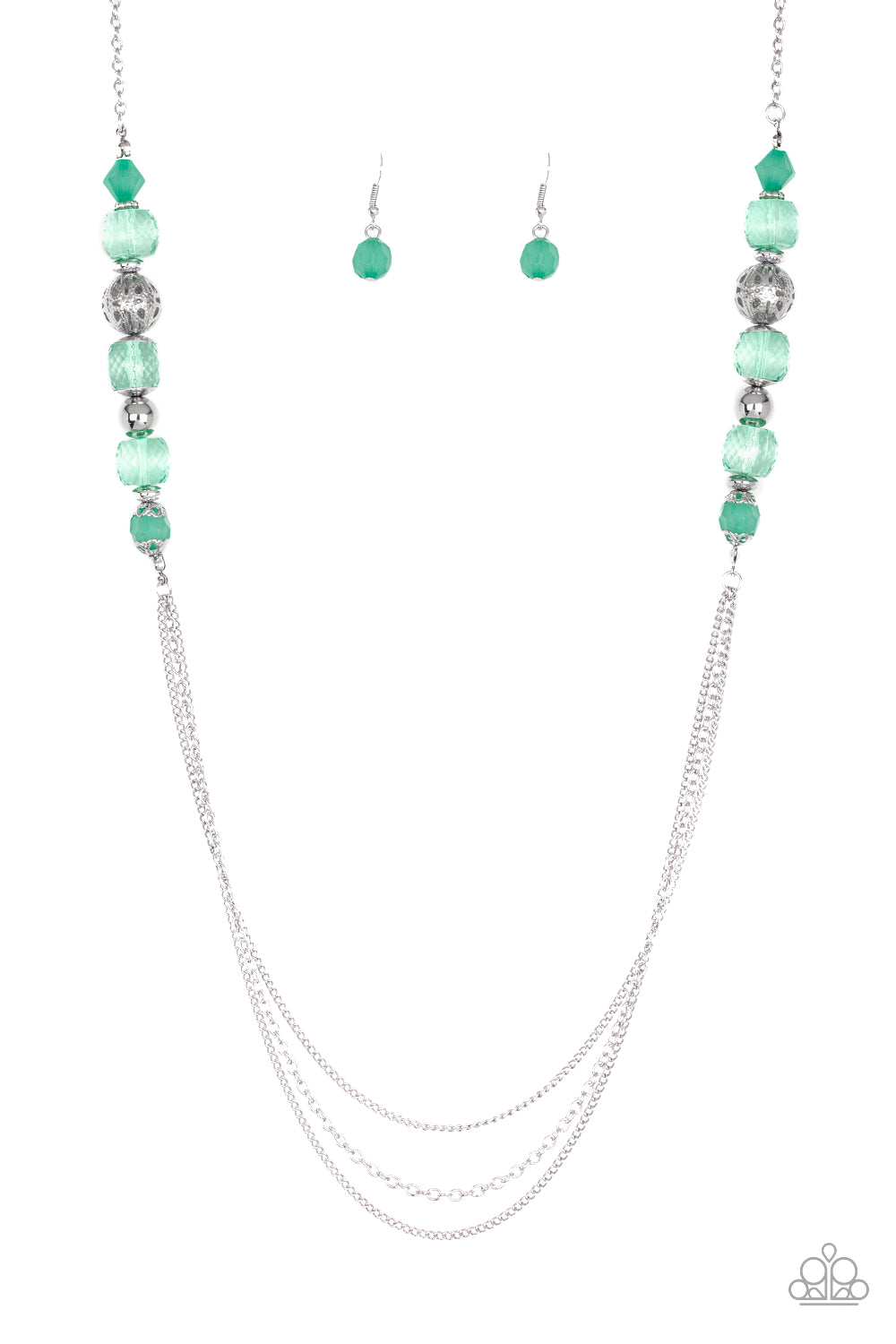 Native New Yorker - Green necklace 579