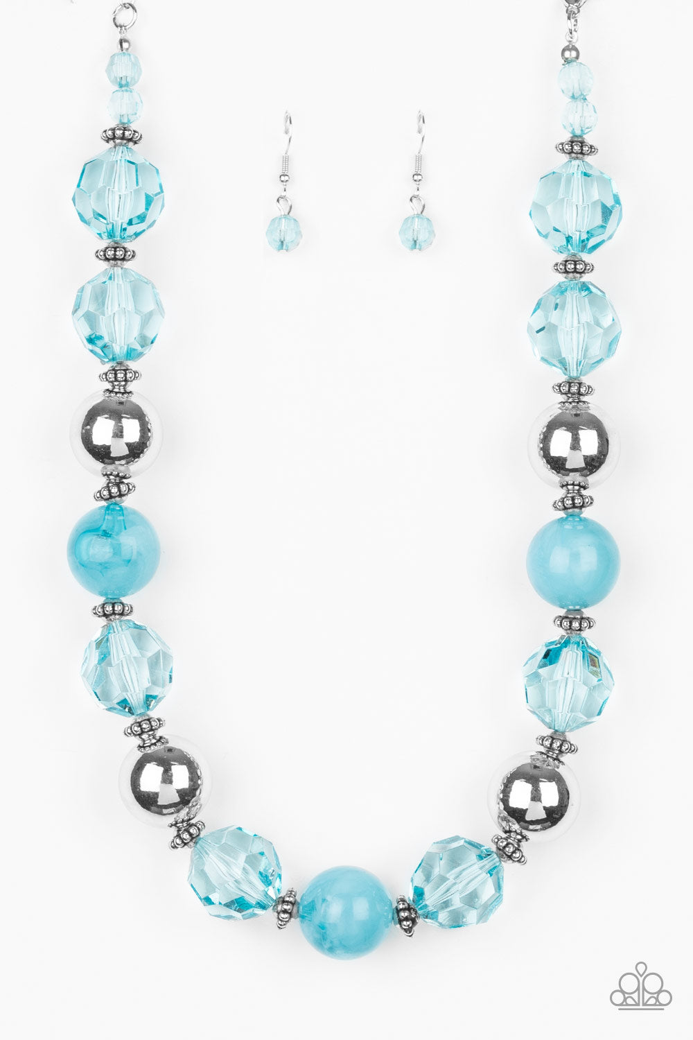 Very Voluminous - blue necklace 761