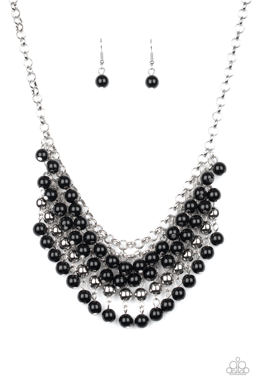 Jubilant Jingle - Black necklace 1637