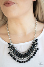 Load image into Gallery viewer, Jubilant Jingle - Black necklace 1637
