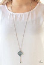 Load image into Gallery viewer, Unlocked - blue necklace 685
