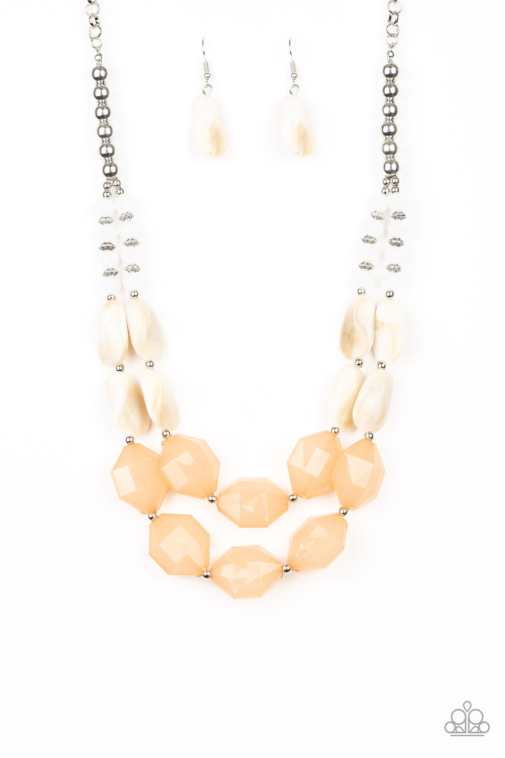 Seacoast Sunset - brown necklace B019