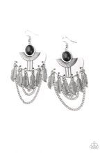 Load image into Gallery viewer, Sure Thing, Chief! - black earring 543
