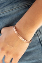 Load image into Gallery viewer, Dainty Dazzle - copper cuff bracelet 813
