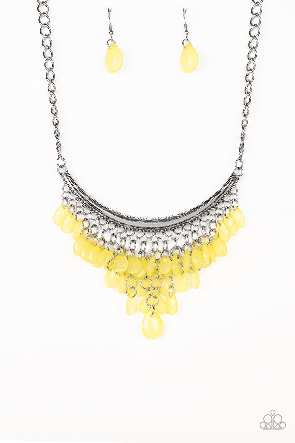 Rio Rainfall - Yellow necklace 789